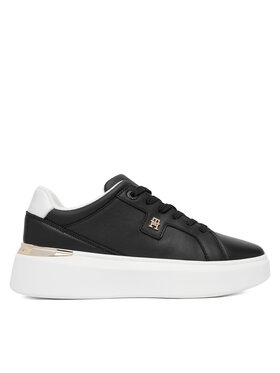 Tommy Hilfiger Tommy Hilfiger Sneakersy Th Chic Platform FW0FW09396 Čierna