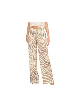 Marciano Guess Marciano Guess Pantaloni da donna Pantaloni Giselle lunghi Beige Regular Fit