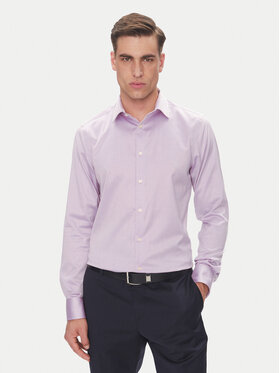 Calvin Klein Calvin Klein Cămașă LV019EU035 Roz Slim Fit