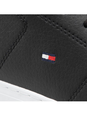 Tommy Hilfiger Superge Essential Leather Detail Vulc FM0FM04047 Črna