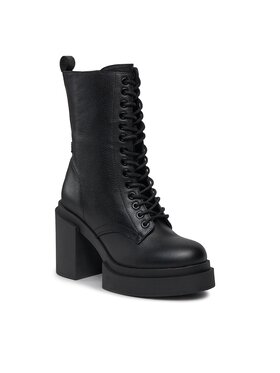 Bronx Bronx Polokozačky Ankle boots 34290-U Černá