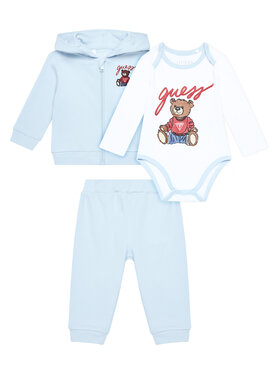 Guess Guess Komplet dziecięcy H5YW12 KA6W4 Błękitny Regular Fit