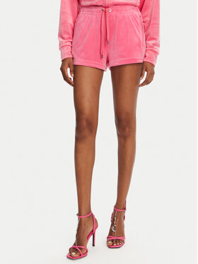 Juicy Couture Juicy Couture Pantaloni scurți sport Tamia JCWH121001 Roz Regular Fit