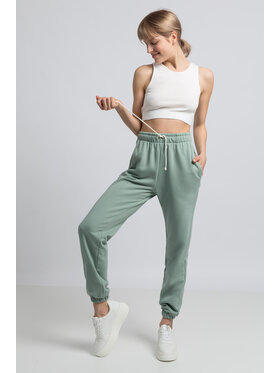 LaLupa LaLupa Spodnie piżamowe LA053 Zielony Comfortable Fit