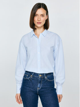 BIG STAR BIG STAR Koszula GOPLO Niebieski Comfort Fit