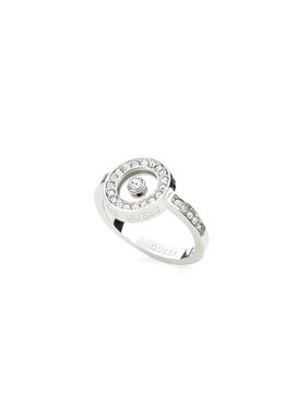 Guess Guess Pierścionek JUBR03257JW-RH-54 Srebrny