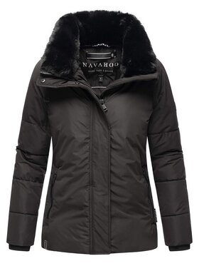 Navahoo Navahoo Kurtka zimowa Frostii Czarny Casual Fit