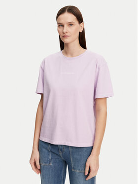 Marc O'Polo Denim Marc O'Polo Denim T-Shirt 500 0005 950 Fialová Relaxed Fit
