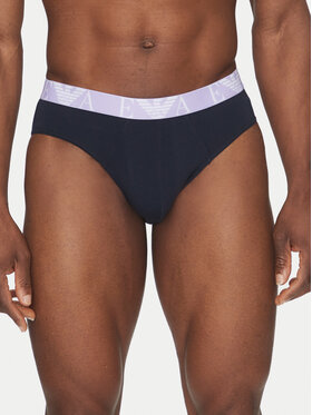 Emporio Armani Underwear Emporio Armani Underwear Sada 3 kusů slipů EM000258 AF10778 MB139 Tmavomodrá
