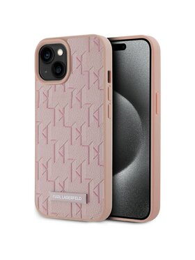 KARL LAGERFELD KARL LAGERFELD Etui na telefon iPhone 15 Różowy