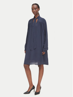 BOSS BOSS Rochie de zi C_Drystina 50571391 Bleumarin Relaxed Fit