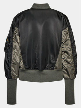 Alpha Industries Bomber Jakna MA-1 Cyber 108008 Črna Regular Fit