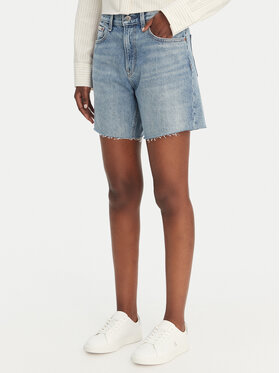 Calvin Klein Jeans Calvin Klein Jeans Jeans kratke hlače LV047F774G Modra Regular Fit