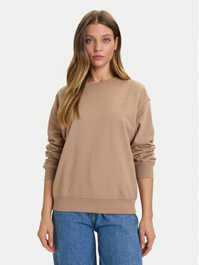 Calvin Klein Jeans Calvin Klein Jeans Pulóver Archive LV047B236G Barna Relaxed Fit