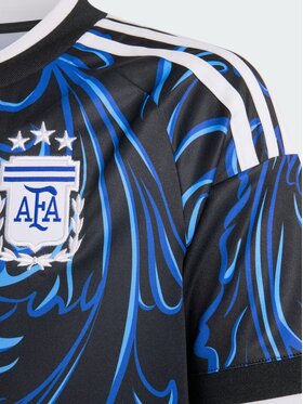 adidas adidas Koszulka techniczna Argentina 26 Away Messi Kids Jersey Czarny Regular Fit