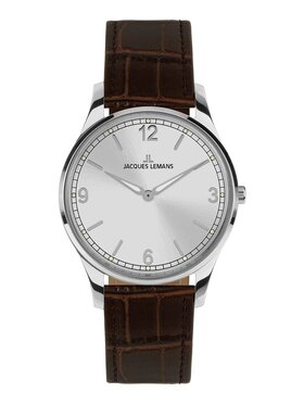 Jacques Lemans Jacques Lemans Zegarek 1-2129B Brązowy