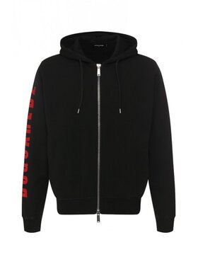 Dsquared2 Dsquared2 Mikina S74HG0062 S25030 900 Čierna Regular Fit