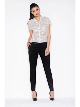 Awama Awama Koszula A071 Écru Basic Fit