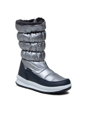 Bottes de neige femme avec chaîne Selena argent - KeeShoes