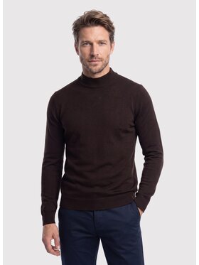 Pako Lorente Pako Lorente Sweter P26WB-2X-004 Brązowy Classic Fit