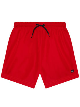 Tommy Hilfiger Tommy Hilfiger Pantaloni scurți pentru înot Medium Drawstring UB0UB00352 Roșu Regular Fit