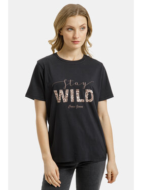 Cross Jeans Cross Jeans T-Shirt 56261-020 Czarny