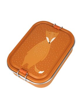 Trixie Baby Trixie Baby Lunchbox Duży stalowy lunch box - Lis Pomarańczowy