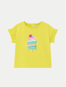 Mayoral Mayoral T-shirt 1013 Giallo Regular Fit