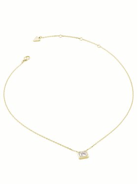 Guess Guess Naszyjnik JUBN05170JW Złoty