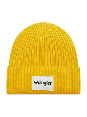 Wrangler Wrangler Czapka Rib Beanie 112321917 Żółty