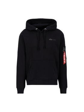 Alpha Industries Alpha Industries Bluza Air Force Hoodie Czarny Regular Fit