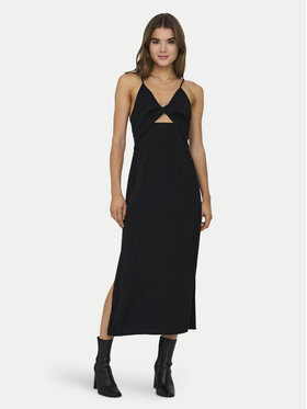 ONLY ONLY Sommerkleid Iris 15319882 Schwarz Regular Fit