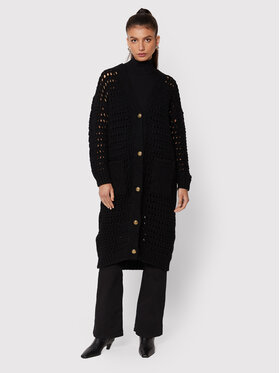 PINKO Pinko Kardigan Mimosa 1G18C6 A0AD Černá Relaxed Fit
