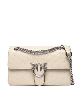 PINKO PINKO Ročna torba Love One Light Mini Al 25-26 PLTT 106173 A2JC Écru