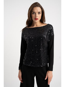 CLICK CLICK Μπλουζάκι 10-6967 Μαύρο Regular Fit