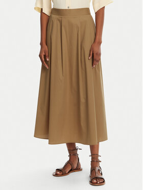 Marella Marella Gonna a trapezio Urali 2515101042 Marrone Regular Fit