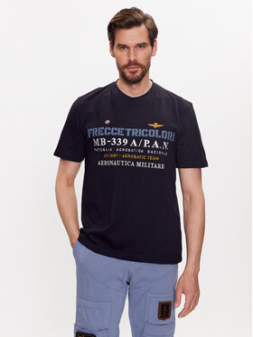 Aeronautica Militare Aeronautica Militare Tricou 231TS2086J592 Bleumarin Regular Fit