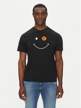 Save The Duck Save The Duck T-Shirt DT1197M BESY20 Μαύρο Regular Fit