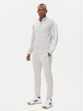 adidas adidas Tepláková súprava Basic 3-Stripes JX5519 Béžová Regular Fit