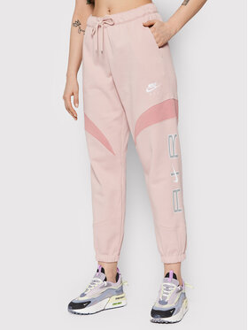 Nike Nike Teplákové kalhoty Air DD5419 Růžová Relaxed Fit