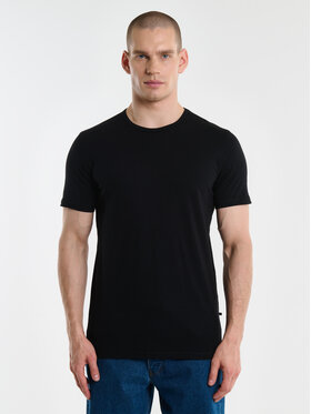 BIG STAR BIG STAR T-Shirt CLASSAC Czarny Slim Fit