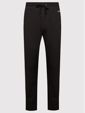 Calvin Klein Curve Calvin Klein Curve Spodnie dresowe Inclusive Mini Logo K20K203705 Czarny Regular Fit