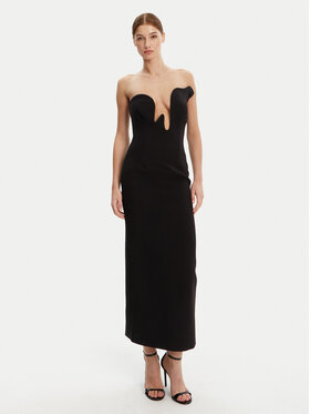 BARDOT BARDOT Sukienka koktajlowa 59733DB Czarny Regular Fit