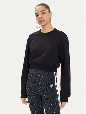 adidas adidas Sweatshirt ALL SZN Fleece IW1225 Schwarz Regular Fit