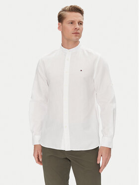 Tommy Hilfiger Tommy Hilfiger Cămașă MW0MW40716 Alb Regular Fit