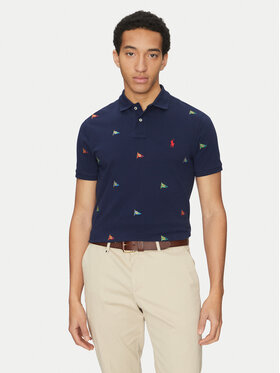 Polo Ralph Lauren Polo Ralph Lauren Poloshirt 710964722001 Dunkelblau Custom Fit
