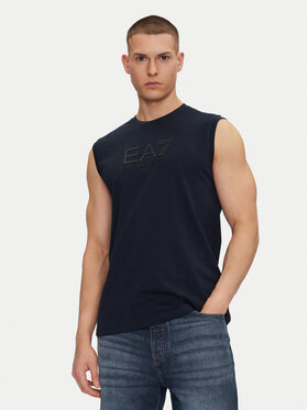 EA7 Emporio Armani EA7 Emporio Armani Smanicato 7M000223 AF10375 UB102 Blu Regular Fit