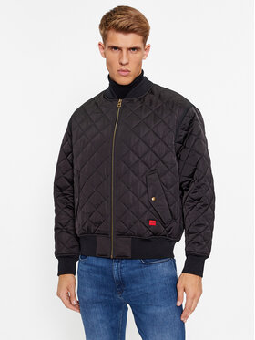 Hugo Hugo Kurtka bomber Bonod2341 50496402 Czarny Regular Fit