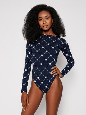 Local Heroes Local Heroes Body Monogram AW2021B0002 Sötétkék Slim Fit