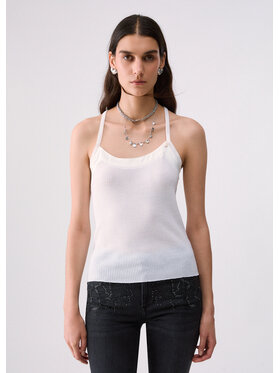 Liu Jo Liu Jo Top CF6026MA77Q10701 Bianco Regular Fit